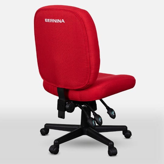 BERNINA Red Chair No more fatigue from improper seating BERNINA